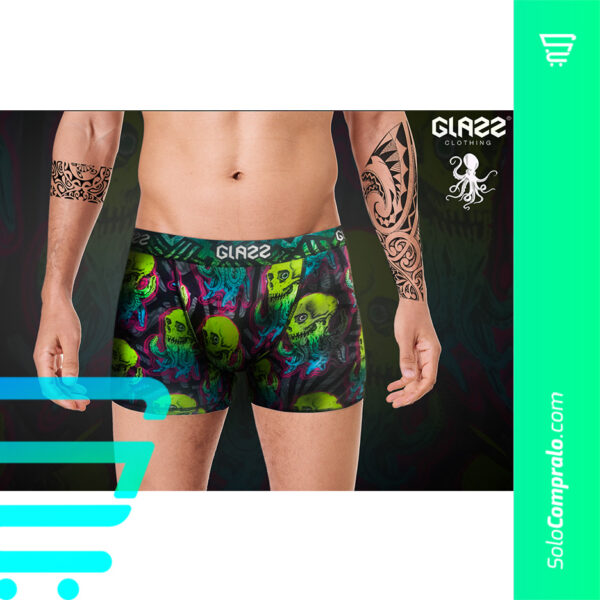 Boxer/ Interiores- Glazz - Octopus Neón