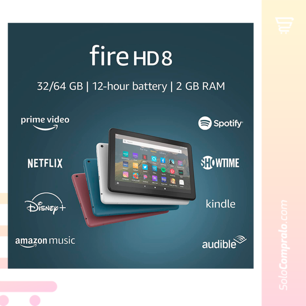 Tablet Amazon Fire HD 8 Ciruela